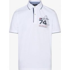 Andrew James Sailing - Męska koszulka polo, biały. Białe koszulki męskie Andrew James Sailing, m, bez wzorów, bez rękawów. Za 129,95 zł.