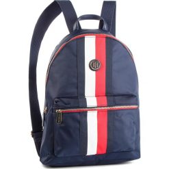 Plecak TOMMY HILFIGER - Poppy Backpack AW0AW06861 901. Niebieskie plecaki męskie TOMMY HILFIGER, bez wzorów, z materiału. Za 449,00 zł.