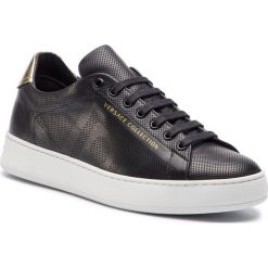 Sneakersy VERSACE COLLECTION - V900735 VM00451 VA57 Nero. Czarne sneakersy męskie marki Versace Collection, bez zapięcia. Za 1879,00 zł.