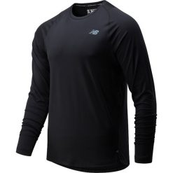 NEW BALANCE > MT01252BK. Pomarańczowe koszulki męskie New Balance, s, bez wzorów, z elastanu, street, bez kołnierzyka, bez rękawów. Za 229,99 zł.