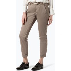 Comma - Chinosy damskie, beżowy. Brązowe chinosy damskie marki comma. Za 399,95 zł.