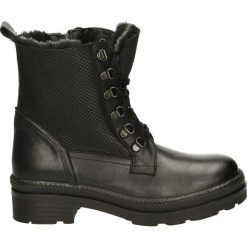 Botki - K62163-1800 B. Czarne botki damskie skórzane Venezia. Za 269,00 zł.