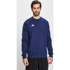 Adidas Performance - Bluza. Niebieskie bluzy męskie adidas Performance, s, z nadrukiem, z bawełny, z okrągłym kołnierzem, bez rękawów, bez kaptura. Za 139,90 zł.