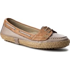 Tomsy damskie: Espadryle LANQIER – 40C1890 Brązowy