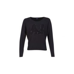 Swetry Armani jeans IKONOTE. Czarne swetry klasyczne damskie marki Armani Jeans, z jeansu. Za 664,30 zł.