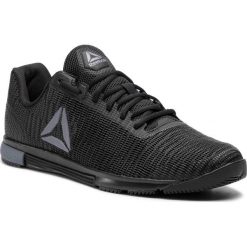 Buty Reebok - Speed Tr Flexweave DV4403 Black/Cold Grey. Czarne buty sportowe męskie Reebok, z tworzywa sztucznego, bez zapięcia, na fitness i siłownię. Za 399,00 zł.