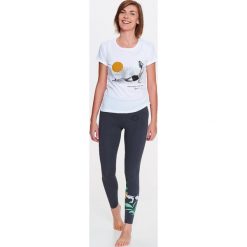 T-shirty damskie: Pies z głową do góry KOSZULKA