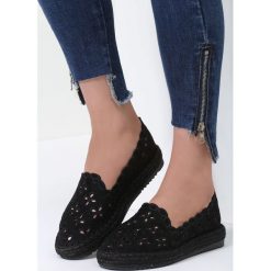 Espadryle damskie: Czarne Espadryle Break The Dawn