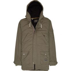 Parka "Stafford" w kolorze khaki. Brązowe parki męskie Billabong, m, bez wzorów, ze skóry, bez kaptura. W wyprzedaży za 472,95 zł.