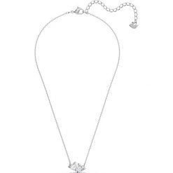 Swarovski - Naszyjnik Attract Soul. Szare naszyjniki damskie Swarovski, z kryształem, metalowe. Za 349,90 zł.