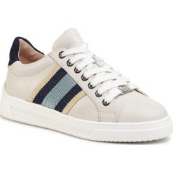 Sneakersy UNISA - Farola 20 Nf Ivory/Azul. Szare półbuty damskie Unisa, ze skóry. Za 499,00 zł.
