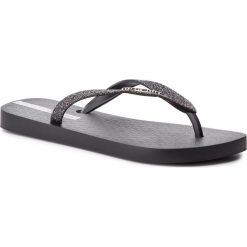 Japonki IPANEMA - Lolita III Fem 81739 Black/Black 20780. Czarne klapki damskie Ipanema, bez wzorów, z tworzywa sztucznego, bez obcasa. W wyprzedaży za 69,00 zł.