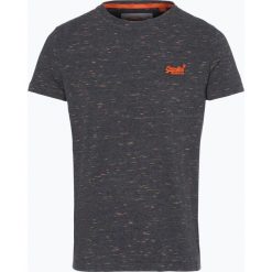 Superdry - T-shirt męski, szary. Szare t-shirty męskie Superdry, m, z materiału, z kontrastowym kołnierzykiem. Za 99,95 zł.