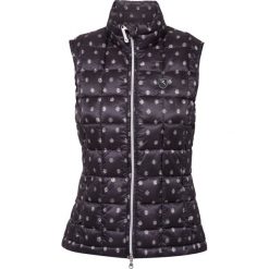 Kamizelka CHERVO ETERE Print|Czarny. Czarne kamizelki damskie marki Chervo, bez wzorów, eleganckie. W wyprzedaży za 592,00 zł.