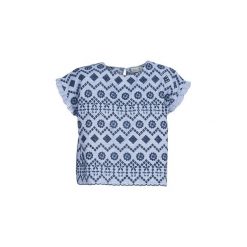 Bluzki Molly Bracken MOLLIUTE. Niebieskie bluzki damskie Molly Bracken, s, bez wzorów, bez kołnierzyka, bez rękawów. Za 104,50 zł.