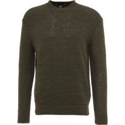 BOSS CASUAL ALYTEIP Sweter dark green. Zielone bez kategorii BOSS Casual, s, z bawełny, casualowe. Za 579,00 zł.