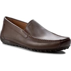Mokasyny GEOX - U Snake Moc 2Fit B U64D6B 00085 C6006 Dk Brown. Pomarańczowe mokasyny męskie Geox, na co dzień, bez wzorów, ze skóry, bez zapięcia. W wyprzedaży za 349,00 zł.