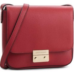 Torebka EMPORIO ARMANI - Y3B080 YH65A 80133 Ruby Red. Czerwone listonoszki damskie marki Emporio Armani, ze skóry ekologicznej, bez dodatków. W wyprzedaży za 519,00 zł.