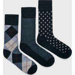 Pepe Jeans - Skarpety Glen (3-pack). Czarne skarpetki męskie Pepe Jeans, z elastanu. Za 79,90 zł.
