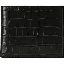 Portfele męskie: Armani Collezioni PORTAFOGLIO PORTACARTE Portfel nero