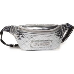 Saszetka nerka LOVE MOSCHINO - JC4206PP0AKA0902 Argento. Szare nerki damskie Love Moschino, bez wzorów, ze skóry ekologicznej, młodzieżowe, bez dodatków. Za 599,00 zł.