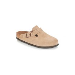 Chodaki Birkenstock BOSTON SFB. Pomarańczowe klapki męskie Birkenstock, bez wzorów. Za 449,00 zł.