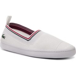 Tenisówki LACOSTE - L.Ydro 119 1 Cma 7-37CMA0043286 Wht/Red. Białe półbuty męskie Lacoste, bez wzorów, z gumy, klasyczne, bez zapięcia. W wyprzedaży za 259,00 zł.
