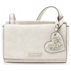 Tamaris Torebka Crossbody Szara. Szare torebki klasyczne damskie Tamaris, bez wzorów, bez dodatków. Za 235,00 zł.