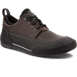 Półbuty CLARKS - Bowman Vibe 261379197 Grey Leather. Pomarańczowe półbuty męskie marki Clarks, na co dzień, bez wzorów, ze skóry, bez zapięcia. W wyprzedaży za 259,00 zł.
