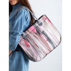 Torebka torba na zakupy eko shopper bag poliester. Torby damskie na zakupy LORENTI, z poliesteru, biznesowe. W wyprzedaży za 89,90 zł.