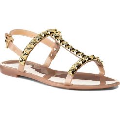Sandały STUART WEITZMAN - Jelrose XL17487 Ballet Jelly. Różowe klapki damskie Stuart Weitzman, bez wzorów, z tworzywa sztucznego, bez obcasa, na obcasie. W wyprzedaży za 559,00 zł.