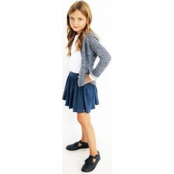 Nativo - Spódnica dziecięca 104-164 cm. Szare spódniczki dziewczęce marki Nativo, z materiału, midi, proste. W wyprzedaży za 53,90 zł.
