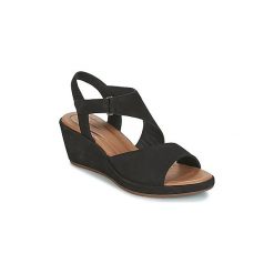 Sandały Clarks UN PLAZA SLING. Czarne sandały trekkingowe damskie marki Clarks. Za 383,20 zł.