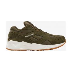 Reebok Classic Aztrek 93 Tenisówki Zielony. Zielone trampki i tenisówki damskie Reebok Classic, bez wzorów, ze skóry, bez zapięcia. Za 404,95 zł.