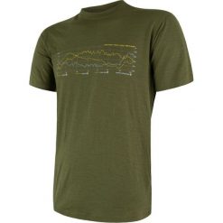 Sensor koszulka męska Merino Active Pt Track z krótkim rękawem Safari XL. Koszulki męskie termoaktywne Sensor, xl, z nadrukiem, z wełny, bez kołnierzyka, z długim rękawem, długie, outdoorowe. Za 249,00 zł.