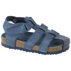 Beppi Sandały Chłopięce Casual Sandal 28, Niebieskie. Niebieskie sandały chłopięce BEPPI, z jeansu, na rzepy. Za 67,00 zł.