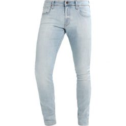 GStar 3301 DESCONSTRUCTED SUPER SLIM Jeans Skinny Fit lightblue denim. Niebieskie jeansy męskie marki G-Star. Za 469,00 zł.