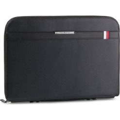 Torba na laptopa TOMMY HILFIGER - Th Downtown Laptop Folio Leather AM0AM05453 BDS. Czarne torby męskie skórzane TOMMY HILFIGER, bez wzorów, ze skóry. Za 749,00 zł.