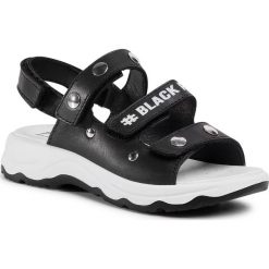Sandały PRIMIGI - 5389700 M Nero. Czarne sandały dziewczęce Primigi, ze skóry, bez zapięcia. Za 229,00 zł.