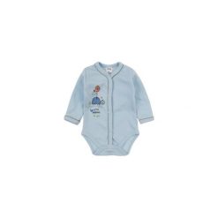 BODY NIEMOWLĘCE DŁUGI RĘKAW. Szare body niemowlęce TXM, bez wzorów, z długim rękawem. Za 19,99 zł.