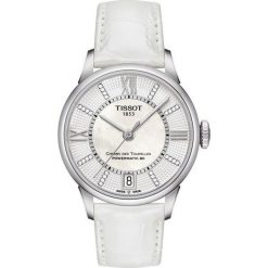 PROMOCJA ZEGAREK TISSOT Chemin des Tourelles Powermatic 80 Lady T09. Białe zegarki damskie TISSOT, ze stali. W wyprzedaży za 3344,00 zł.
