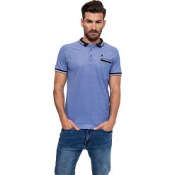 Koszulka polo w kolorze jasnoniebieskim. Koszulki męskie Lonsdale, Kangol. W wyprzedaży za 59,95 zł.