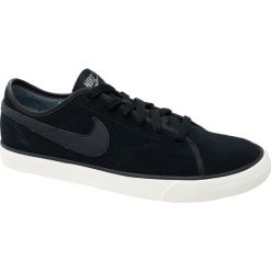 Nike Primo Court Leather 644826-006 44,5 Czarne. Czarne buty sportowe męskie Nike, ze skóry, bez zapięcia. W wyprzedaży za 189,99 zł.