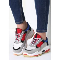 Szare Sneakersy Not Afraid. Zielone sneakersy damskie marki other, l, prążkowane. Za 89,99 zł.