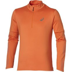 Bluzy męskie: Asics Bluza męska Lite Show 1/2 Zip pomarańczowa r. M (134059 6002)