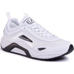 Sneakersy EA7 EMPORIO ARMANI - X8X061 XK141 00001 White. Białe sneakersy męskie EA7 Emporio Armani, na co dzień, bez wzorów, ze skóry ekologicznej, bez zapięcia. Za 849,00 zł.