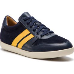 Sneakersy POLO RALPH LAUREN - Camilo 816710076003 Navy/Gold. Niebieskie sneakersy męskie Polo Ralph Lauren, bez zapięcia. W wyprzedaży za 409,00 zł.