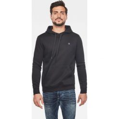 G-Star Raw - Bluza. Czarne bluzy męskie G-Star RAW, s, z aplikacjami, z bawełny, retro, z kapturem, bez rękawów, z kapturem. Za 369,90 zł.