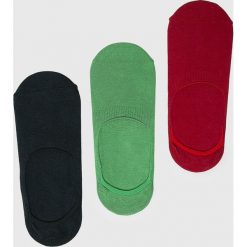 John Frank - Skarpety (3-pack). Czerwone skarpetki męskie John Frank, bez wzorów, z elastanu. Za 39,90 zł.
