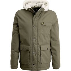Kurtki męskie bomber: Lyle & Scott SHEARLING Kurtka zimowa olive